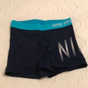 Nike pro compression shorts